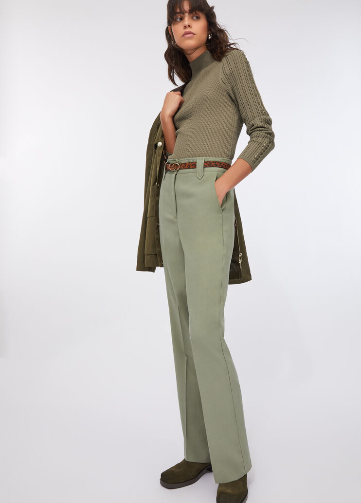 Gerade Hose aus Gabardine Spargel Liu Jo - large image number 2