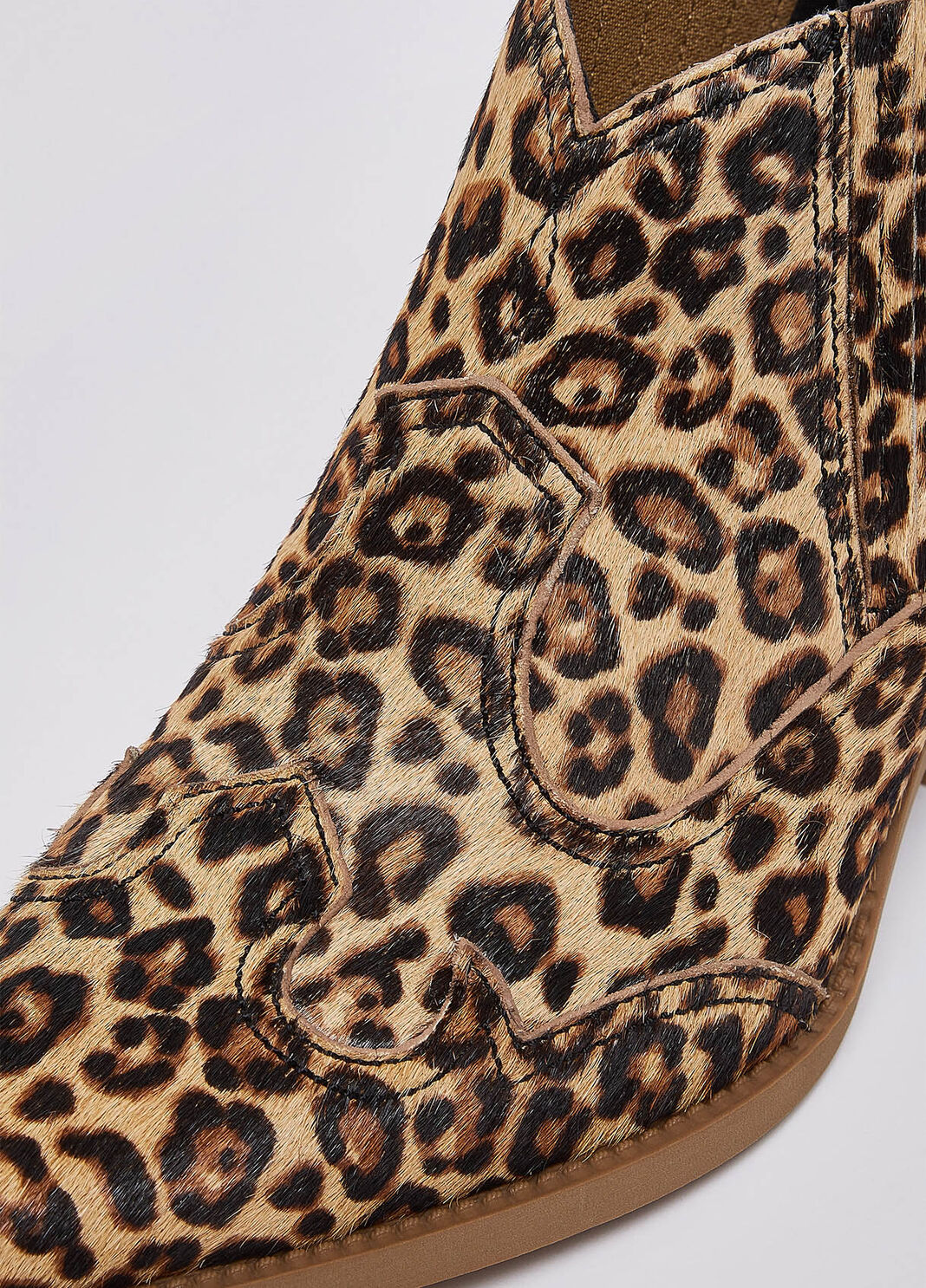 Stivaletti texani in cavallino animalier animalier Liu Jo - large image number 5