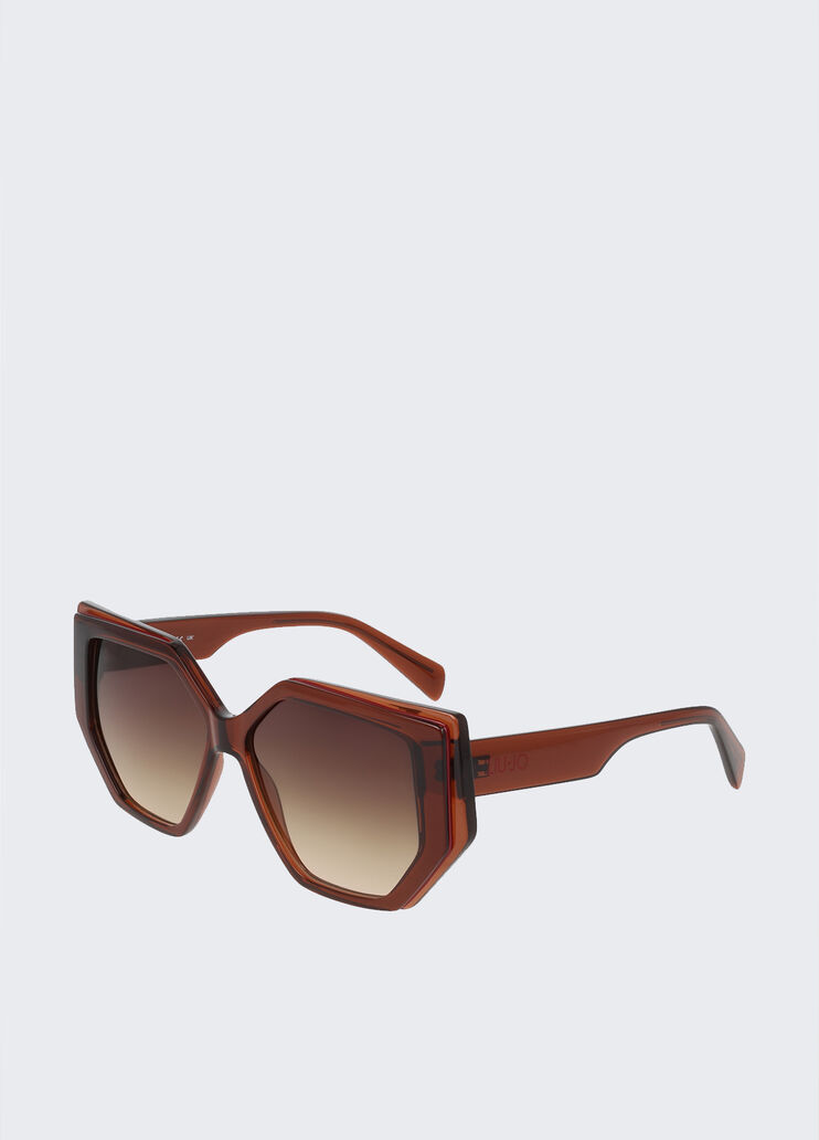 Square sunglasses brown Liu Jo - large image number 2 Square sunglasses brown Liu Jo - large image number 2