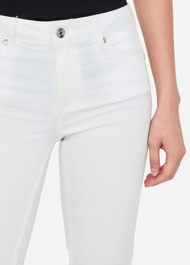 Pantaloni skinny a vita alta panna Liu Jo - large image number 2