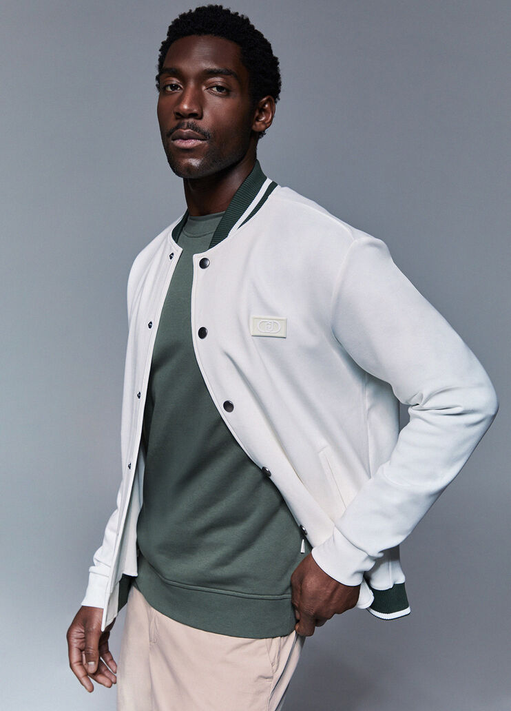 Neoprene sweatshirt tofu white Liu Jo - medium
