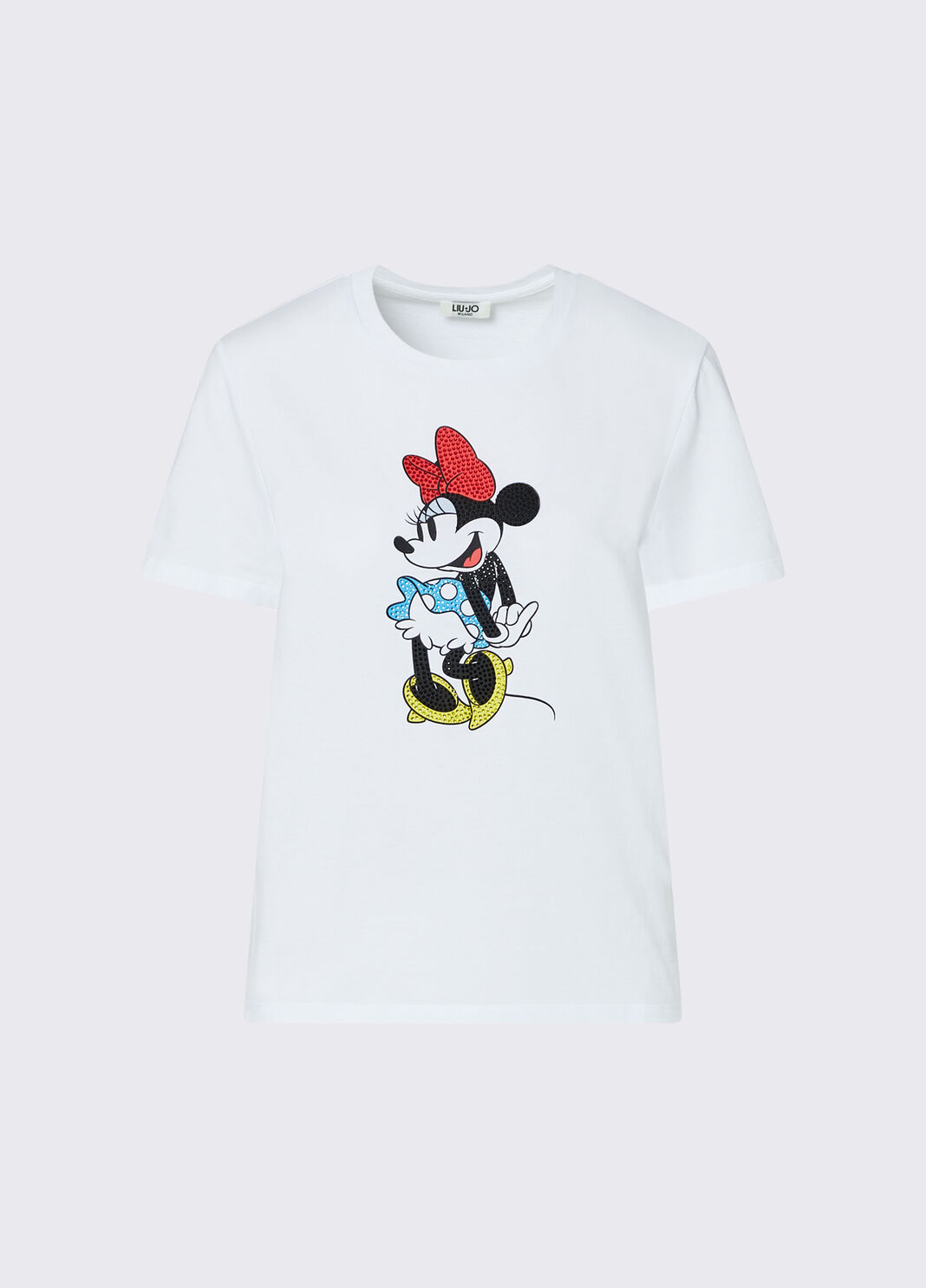 T-shirt with print white/Minnie Mouse Liu Jo - large image number 6