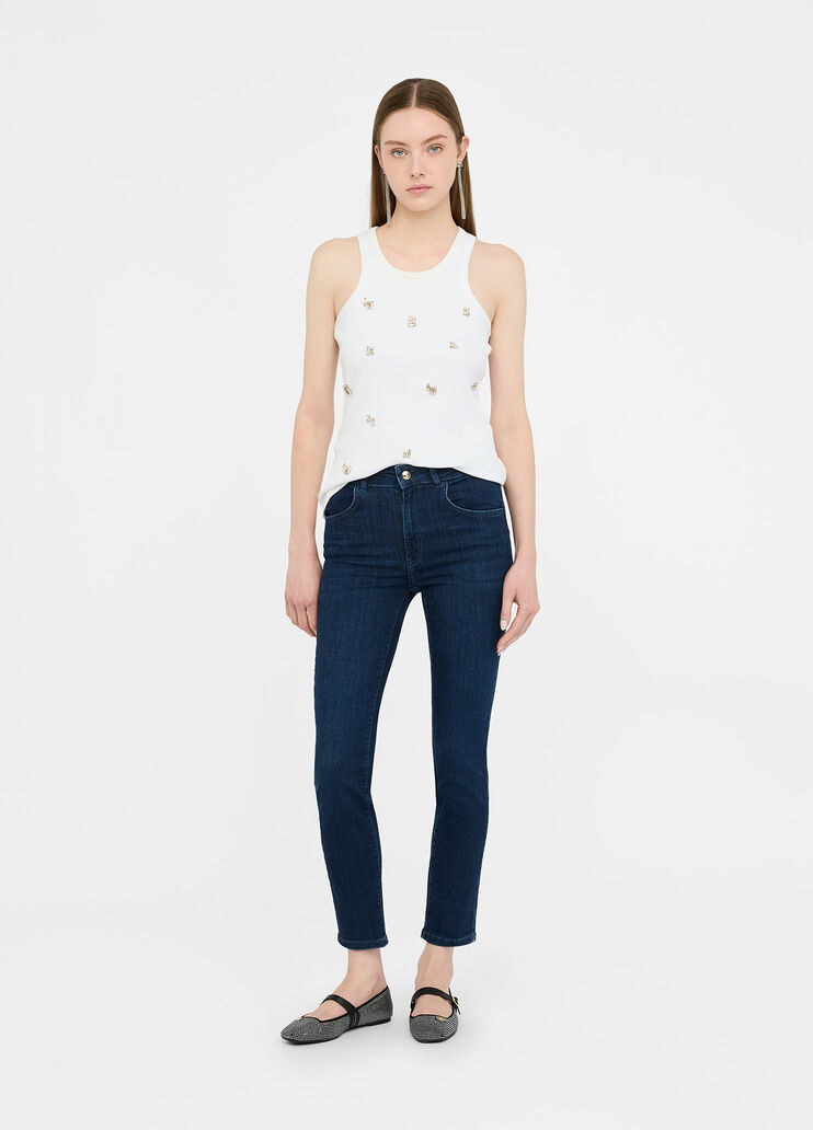High-rise skinny jeans blue denim Liu Jo - medium High-rise skinny jeans blue denim Liu Jo - medium