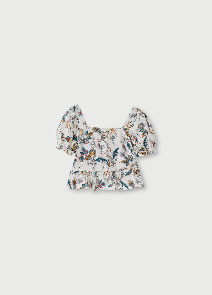 Top con volants Paisley Liu Jo - large image number 4 Top con volants Paisley Liu Jo - large image number 4