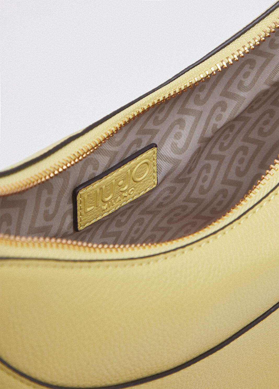 Sac hobo format moyen avec charm jaune Liu Jo - large image number 6