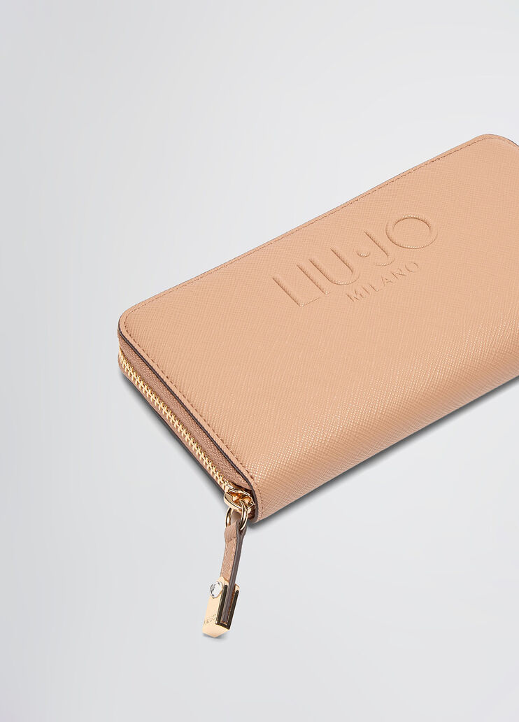 Large zip-around purse camel Liu Jo - medium Large zip-around purse camel Liu Jo - medium