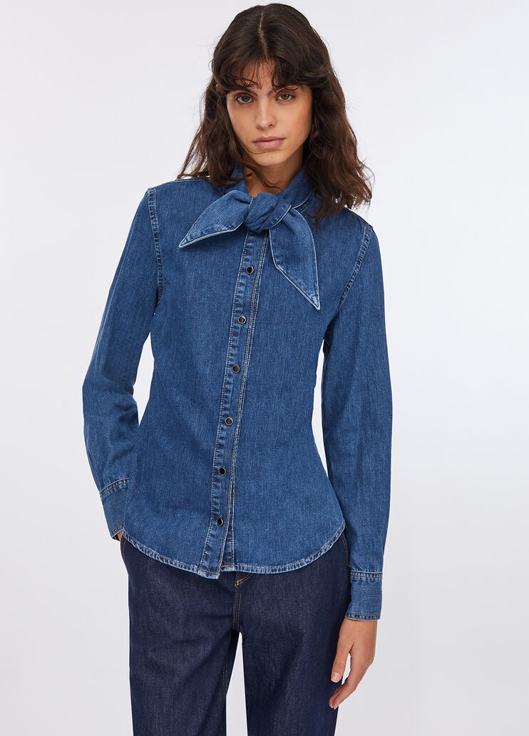 Camisa vaquera denim azul Liu Jo - large image number 0