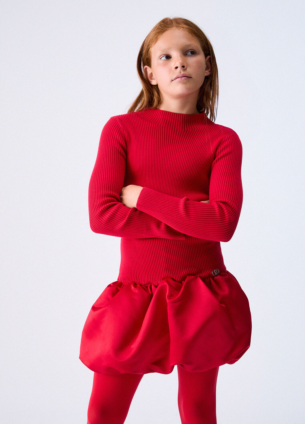 Kurzes Strickkleid Rot Liu Jo - large image number 1
