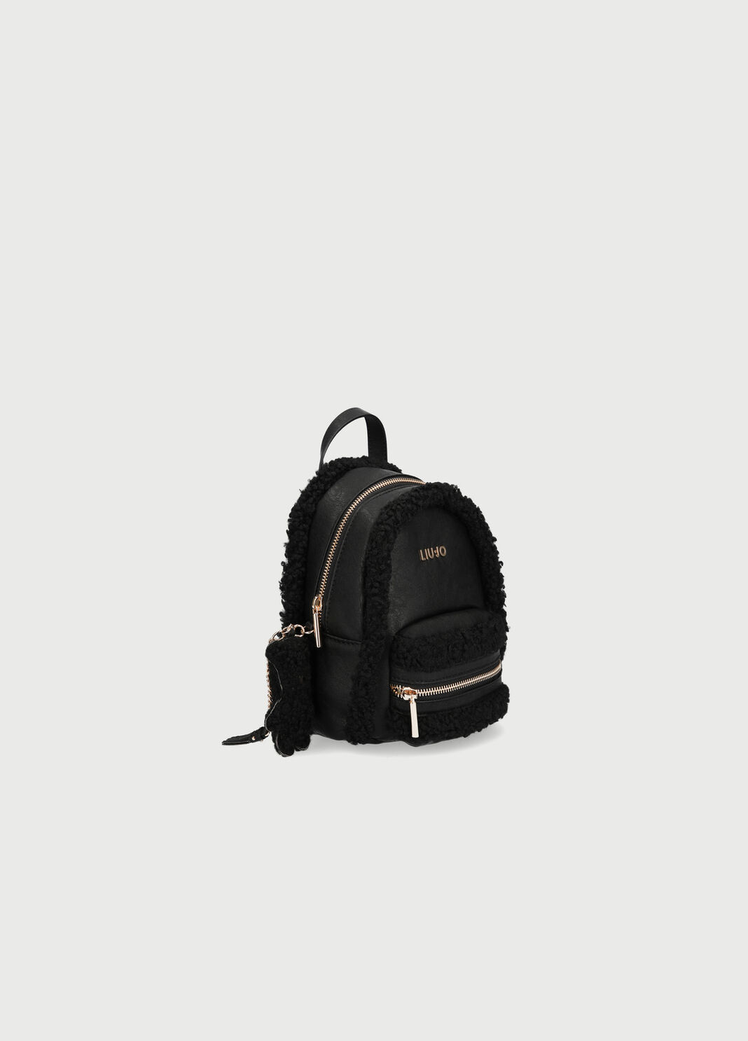 Small backpack with charm Black Liu Jo - large image number 1