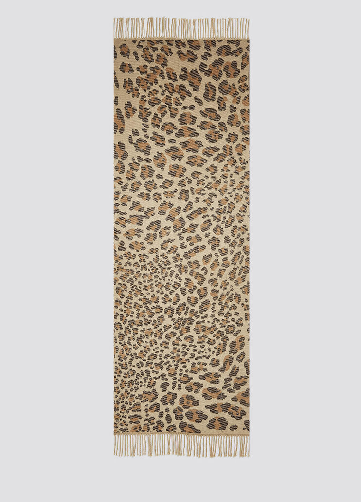 Jacquard stole brown animal-print Liu Jo - large image number 0