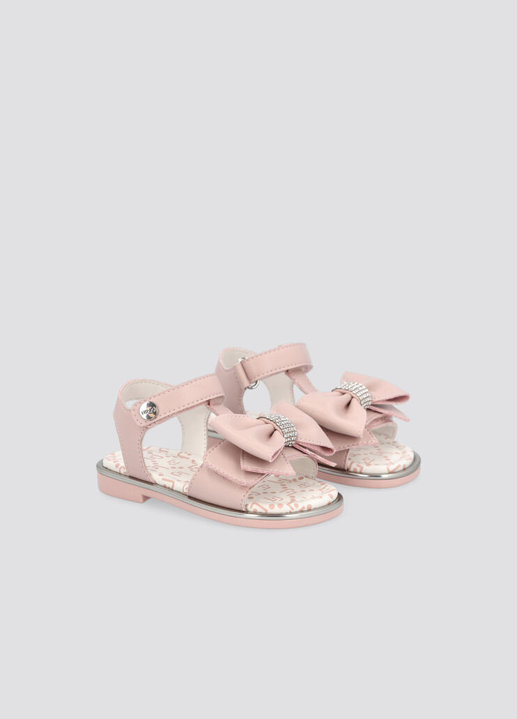 Сандалии с роскошным бантиком для девочек телесный Liu Jo - large image number 1