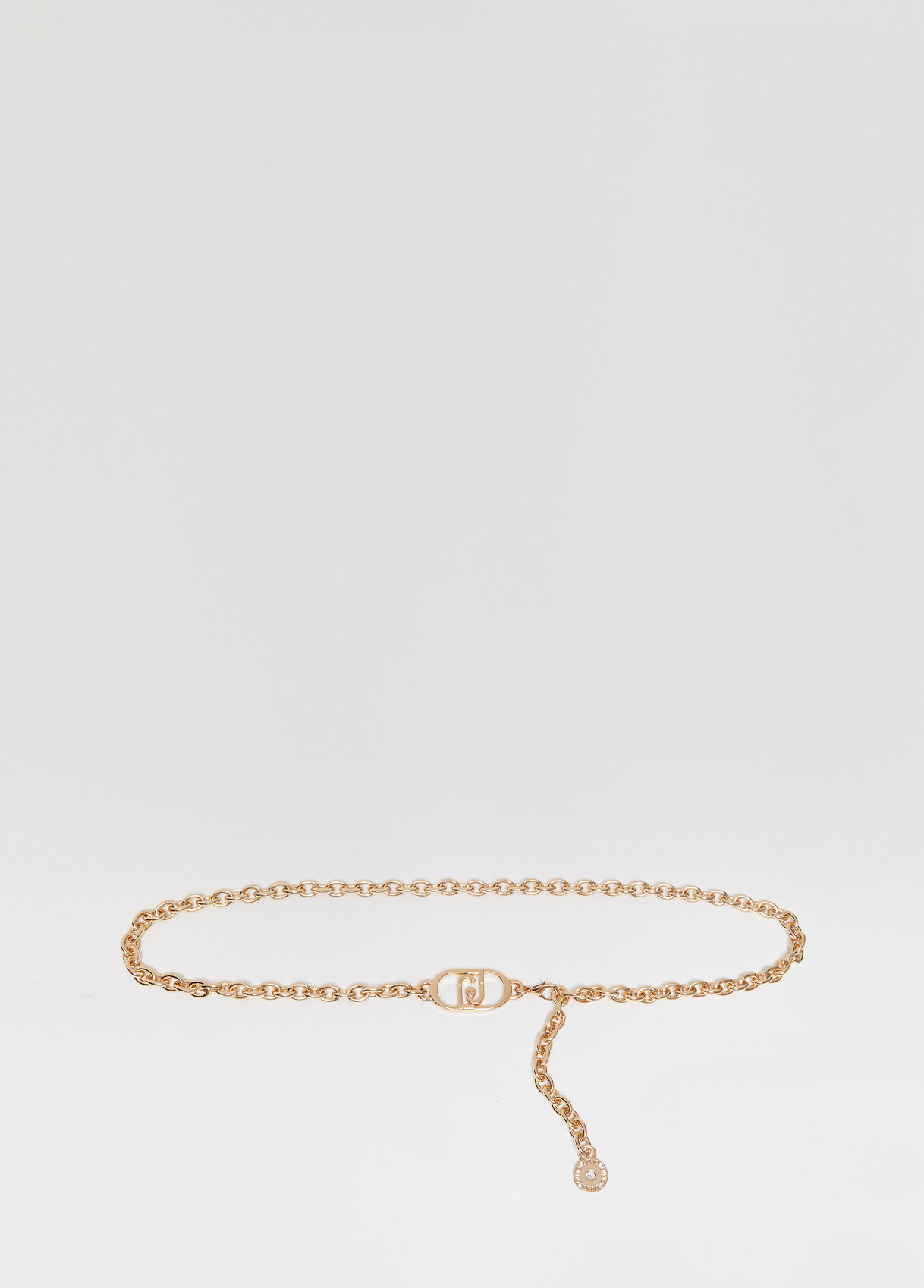 Cintura a catena con logo colore oro | Liu Jo