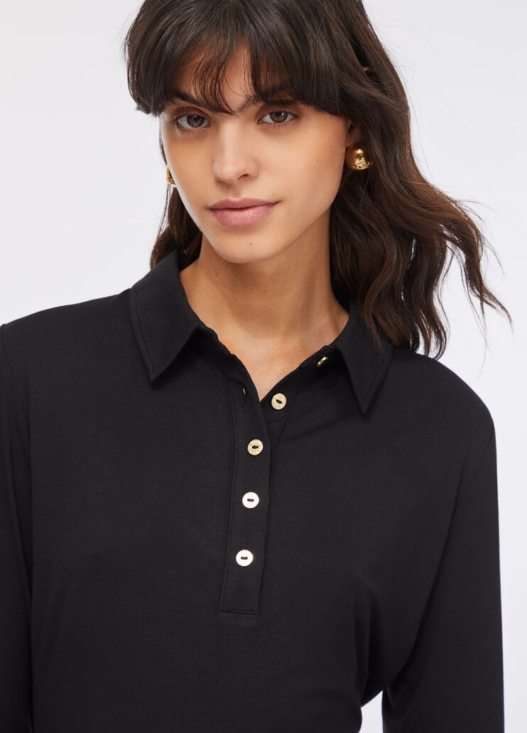 Liu Jo Better polo black Liu Jo - large image number 4