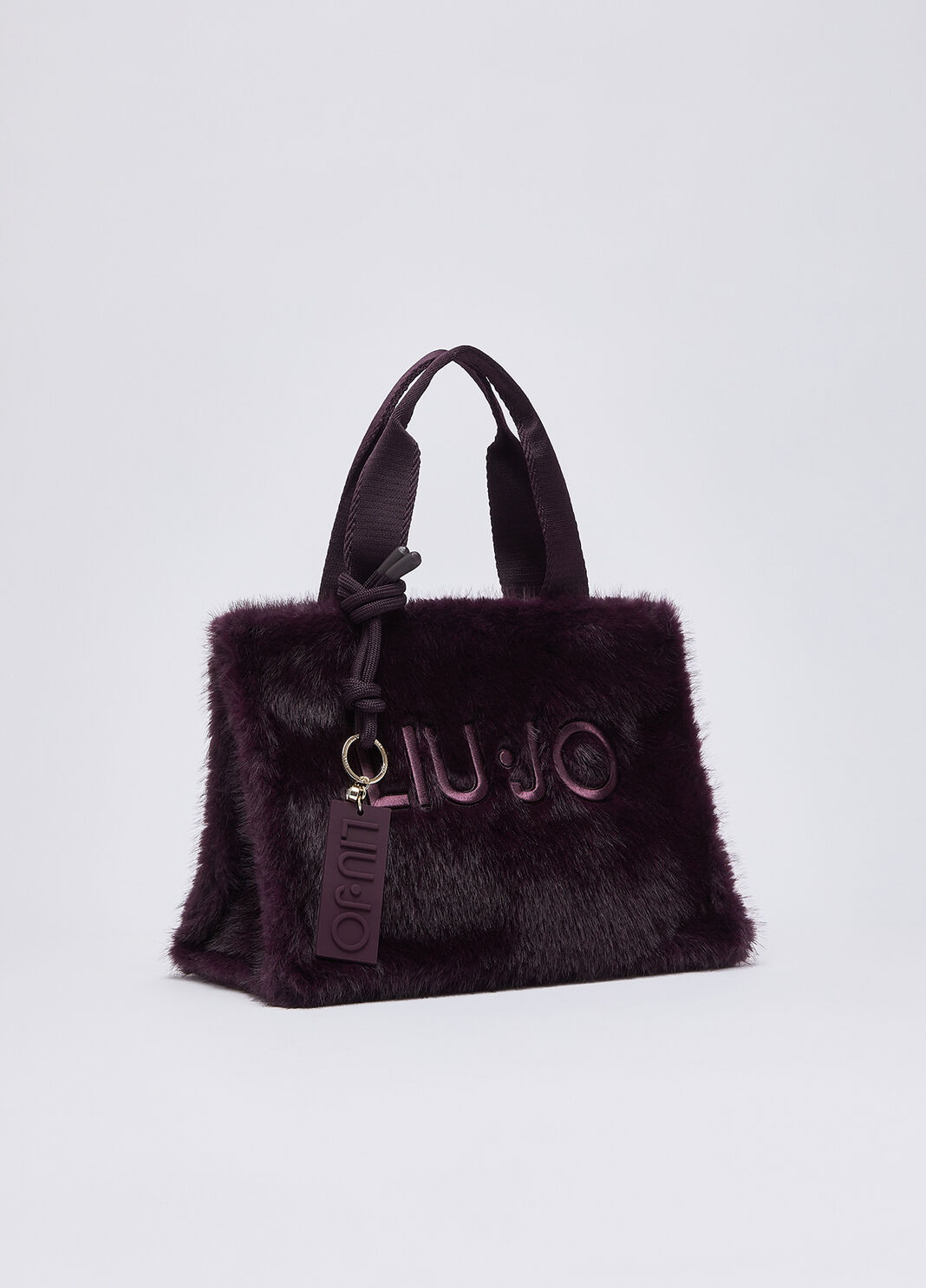 Small Teddy Tote Bag aubergine Liu Jo - large image number 2