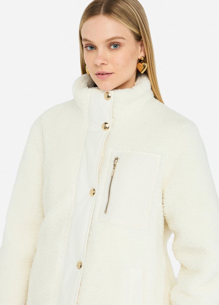 Reversible coat milk white Liu Jo - large image number 2 Reversible coat milk white Liu Jo - large image number 2
