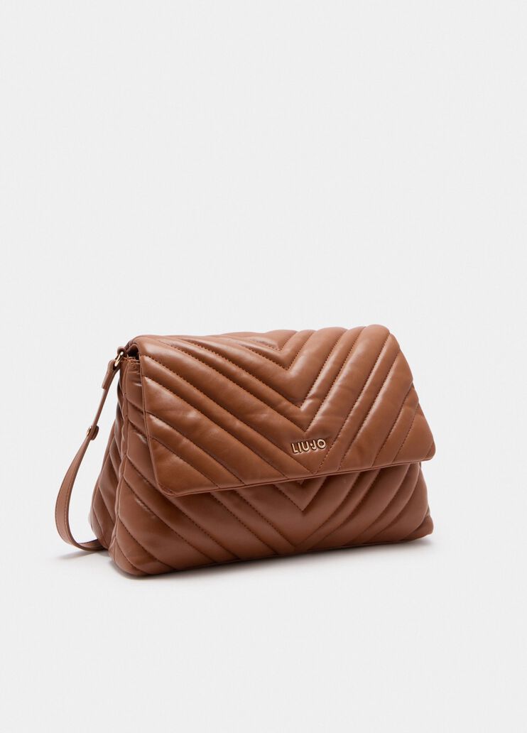 Mittelgroße Tasche aus Matelassé Lebkuchen Liu Jo - large image number 1