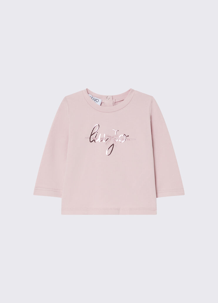 Bedrucktes T-Shirt rosa Liu Jo - medium