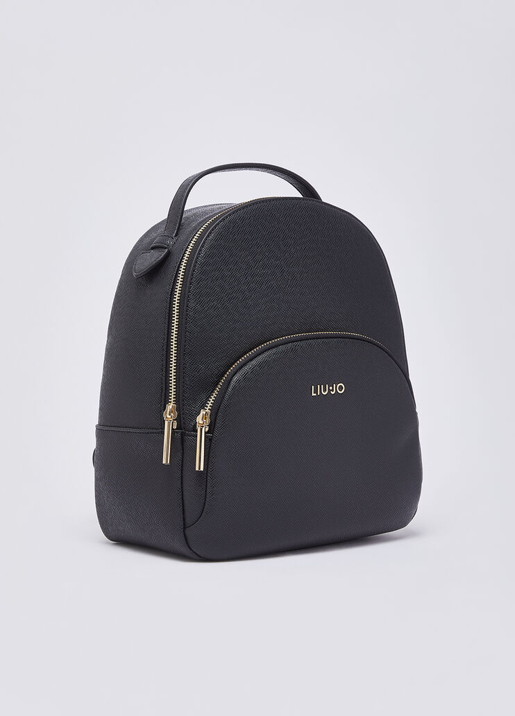 Rucksack mit Logo Schwarz Liu Jo - medium