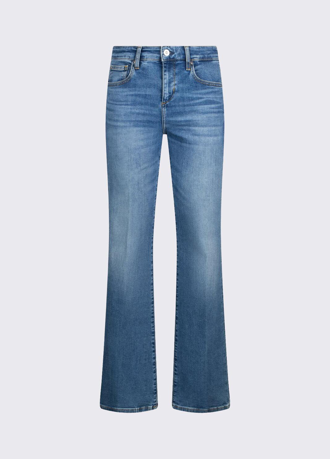 High-rise bootcut jeans light denim Liu Jo - large image number 6