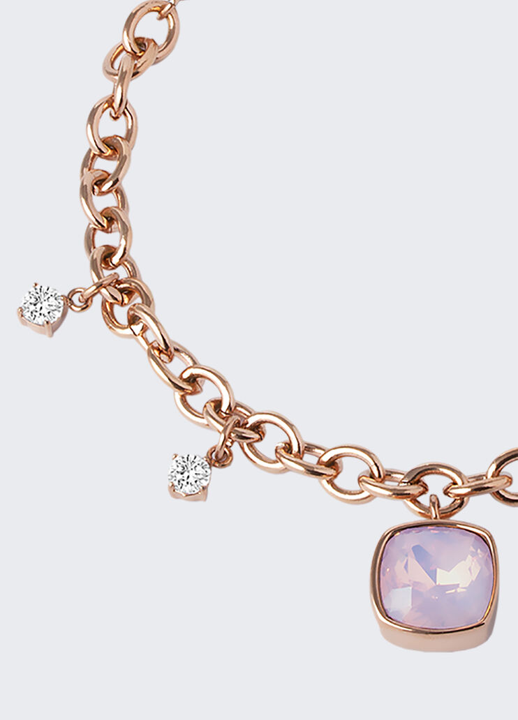 Bracelet with jewel stones pink Liu Jo - large image number 2 Bracelet with jewel stones pink Liu Jo - large image number 2