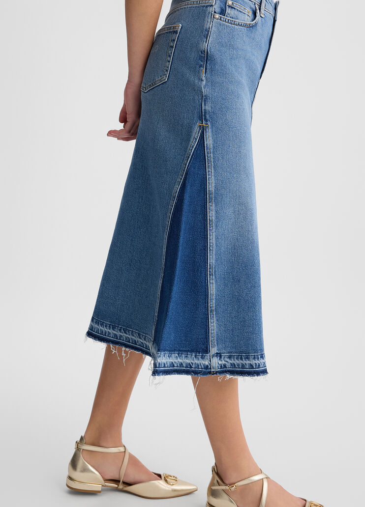 Denim skirt Blue denim Liu Jo - large image number 3 Denim skirt Blue denim Liu Jo - large image number 3