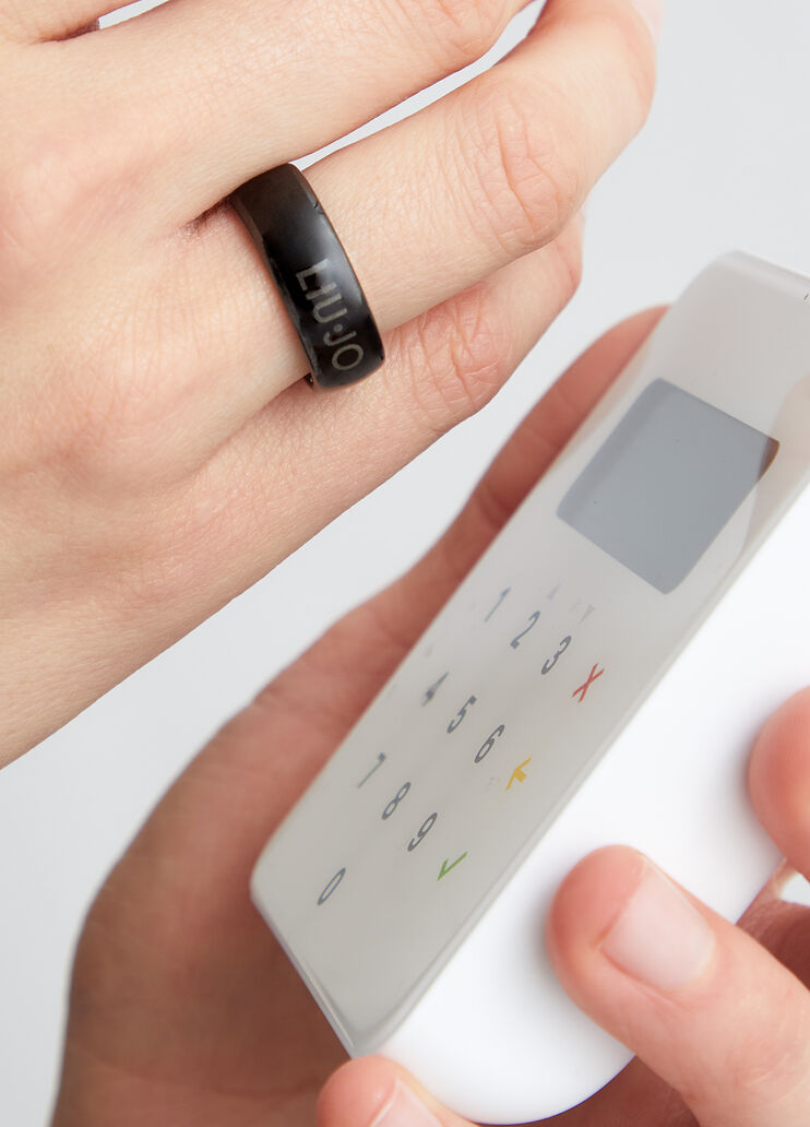 Smart ring Liu Jo Pay - 16 mm nero Liu Jo - large image number 2 Smart ring Liu Jo Pay - 16 mm nero Liu Jo - large image number 2