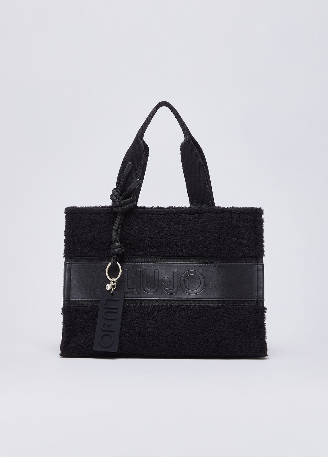 Bag tote small in teddy black Liu Jo - large image number 1