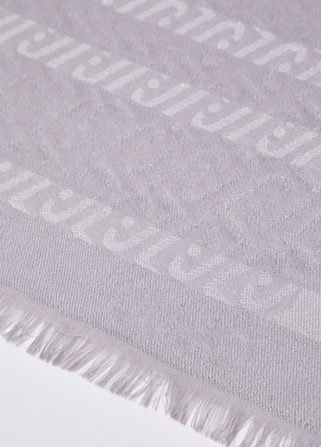 &Eacute;tole Jacquard Monogramme gris Liu Jo - large image number 3
