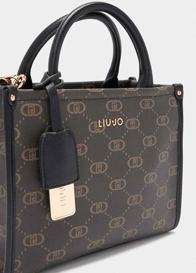 Kleine Tasche mit Anhänger Schwarz Liu Jo - medium Kleine Tasche mit Anhänger Schwarz Liu Jo - medium