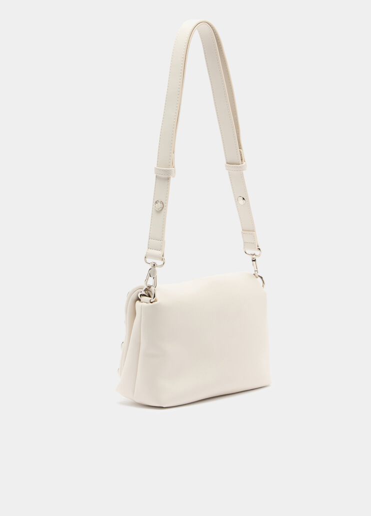 Medium LaPuffy bag with beads cream Liu Jo - large image number 2