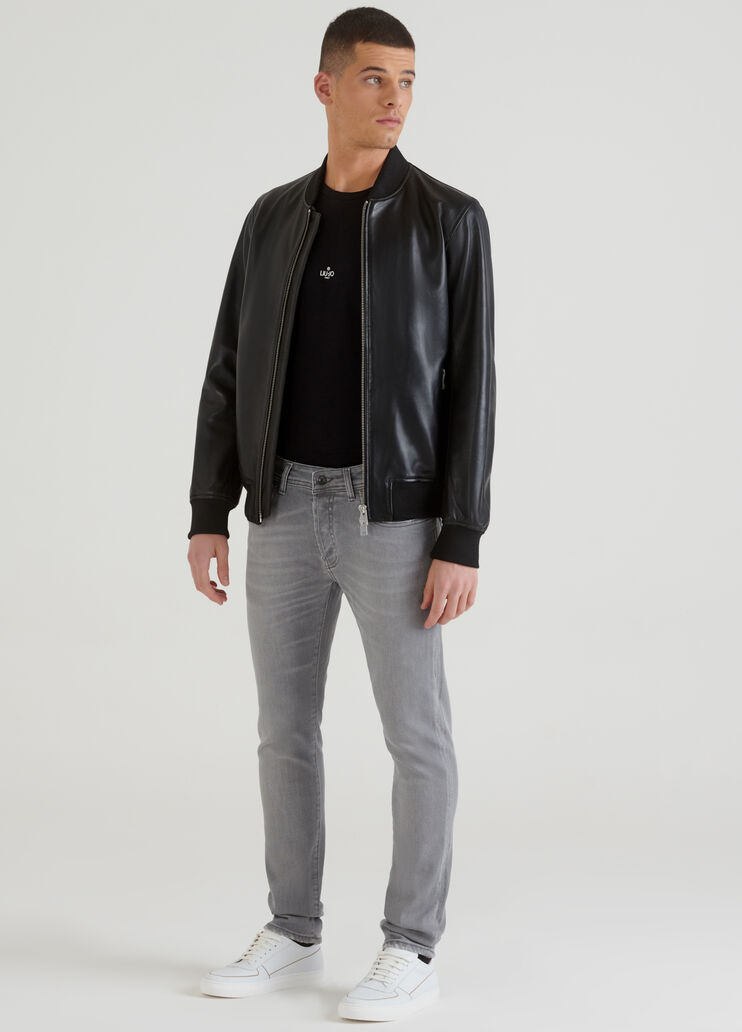 Bomber in pelle  Liu Jo - large image number 2 Bomber in pelle  Liu Jo - large image number 2