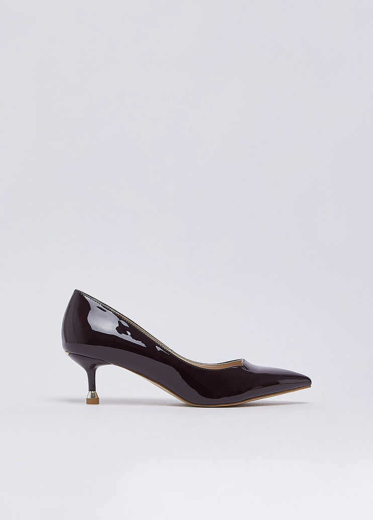 Pumps in patent leather with heel low Amarone Liu Jo - medium