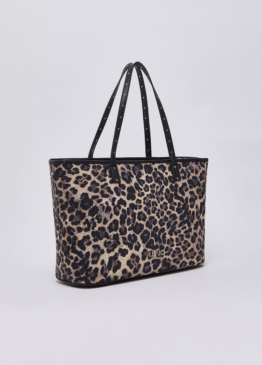 Bag tote medium animal-print black animal print Liu Jo - large image number 2