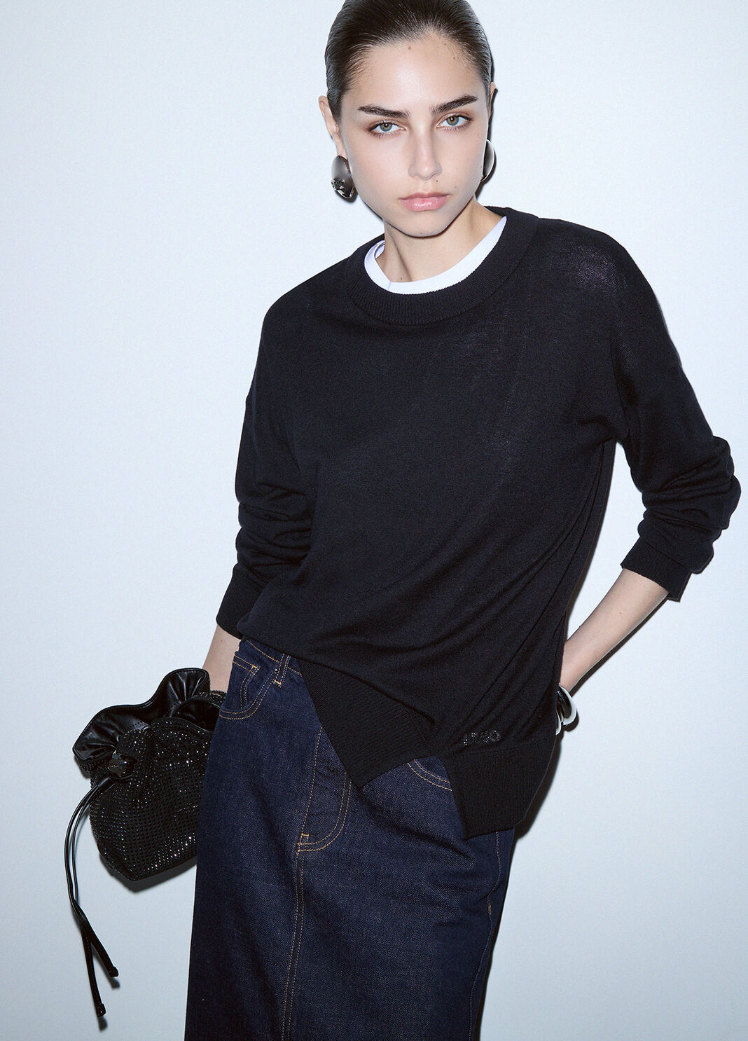 Wool Blend Sweater black Liu Jo - large image number 2