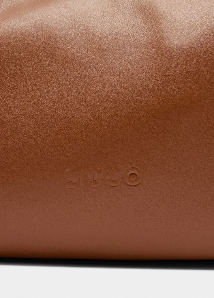 Large hobo bag with chain gingerbread Liu Jo - large image number 4 Large hobo bag with chain gingerbread Liu Jo - large image number 4