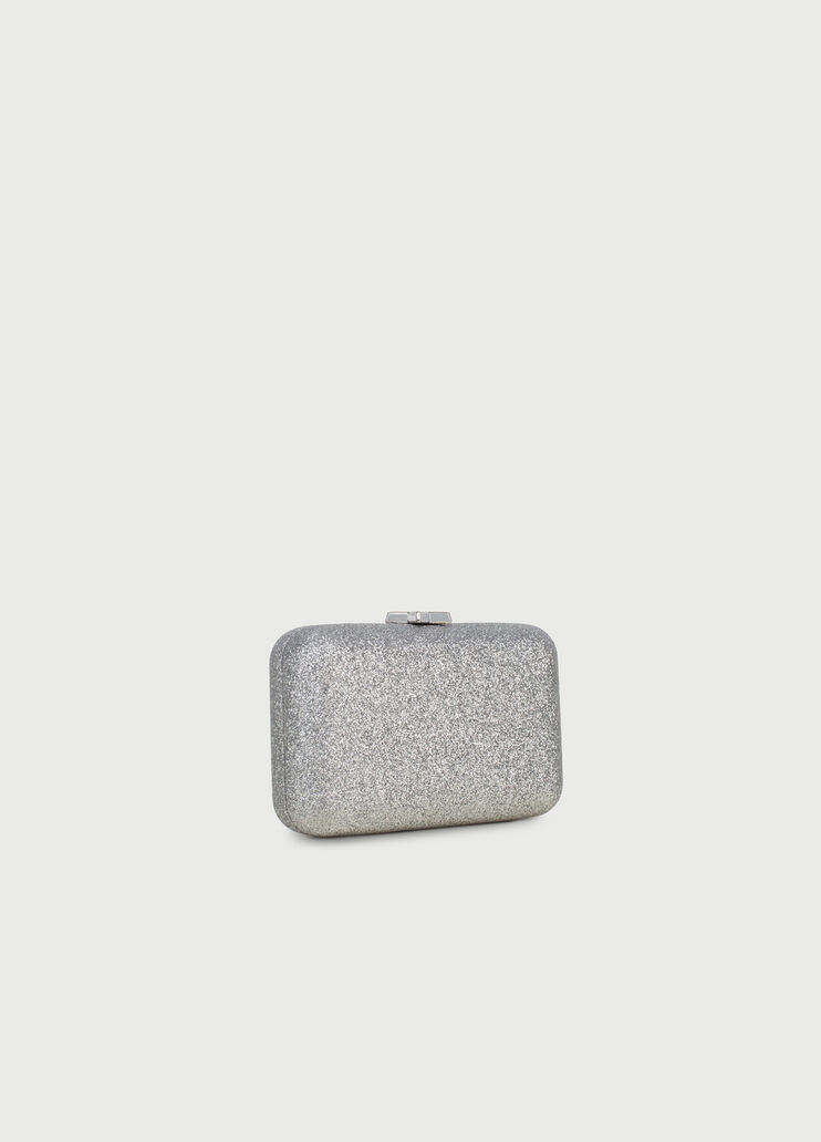 Glitter clutch bag Silver Liu Jo - large image number 1 Glitter clutch bag Silver Liu Jo - large image number 1