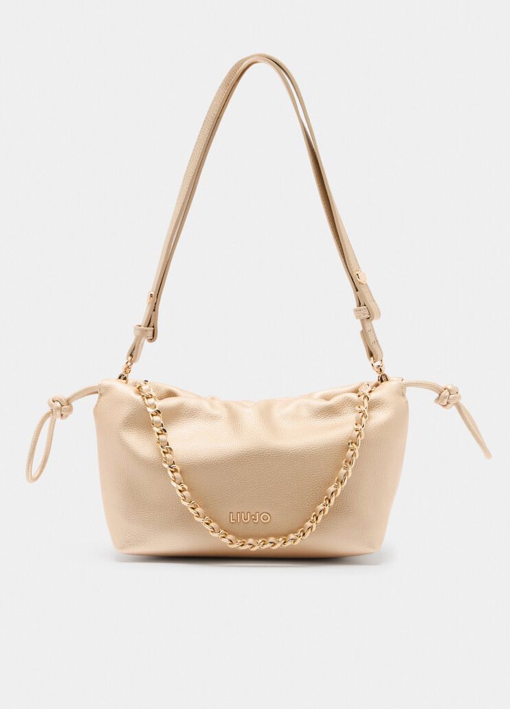 Kleine Tasche mit Kette Hellgold Liu Jo - medium Kleine Tasche mit Kette Hellgold Liu Jo - medium