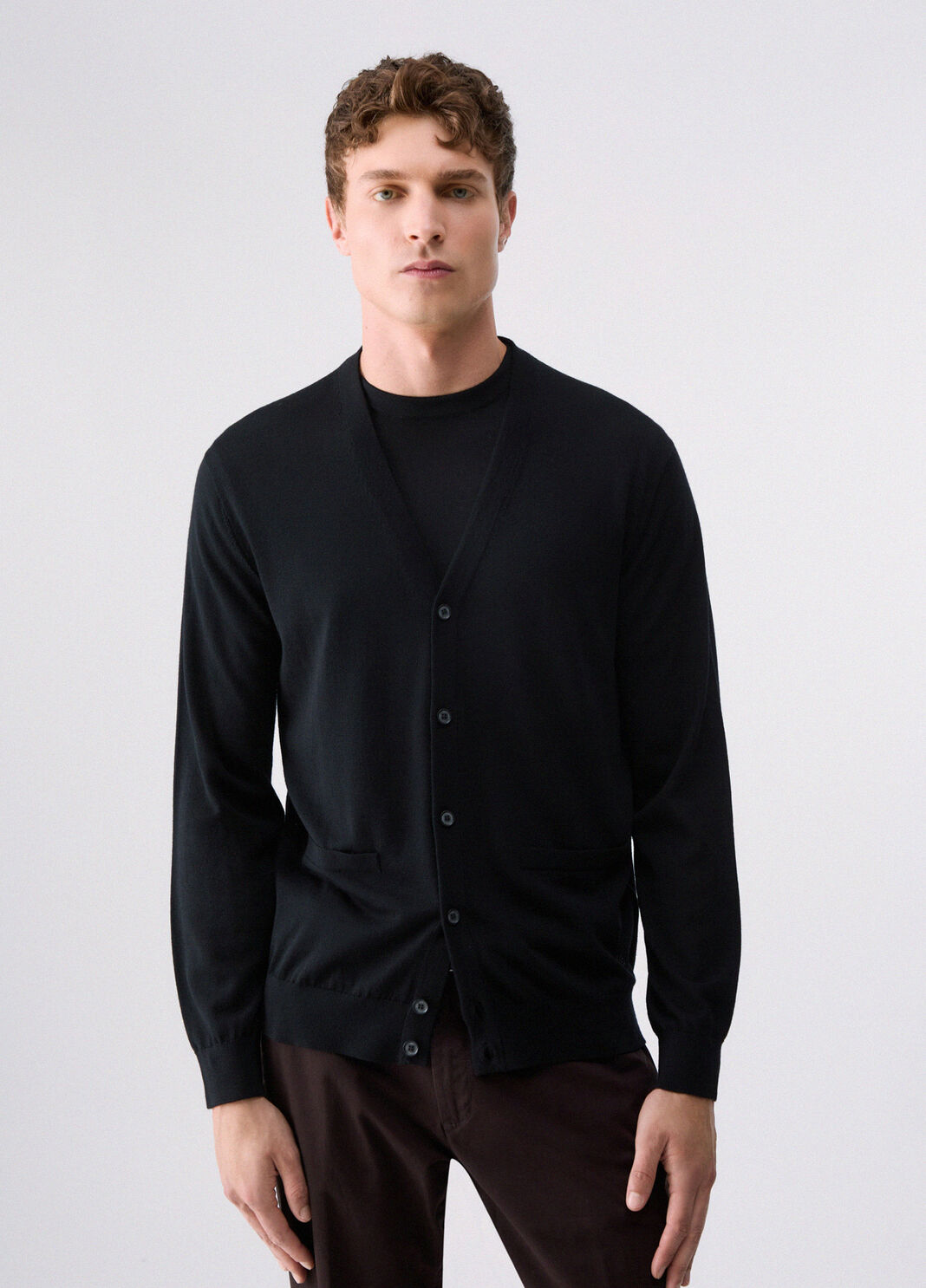 Pure Wool Cardigan black Liu Jo - large image number 0