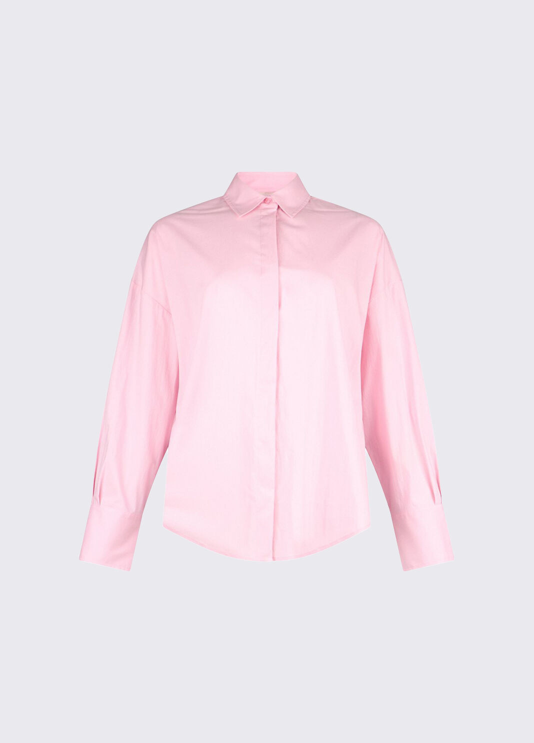 Poplin shirt with studs powder pink Liu Jo - large image number 6