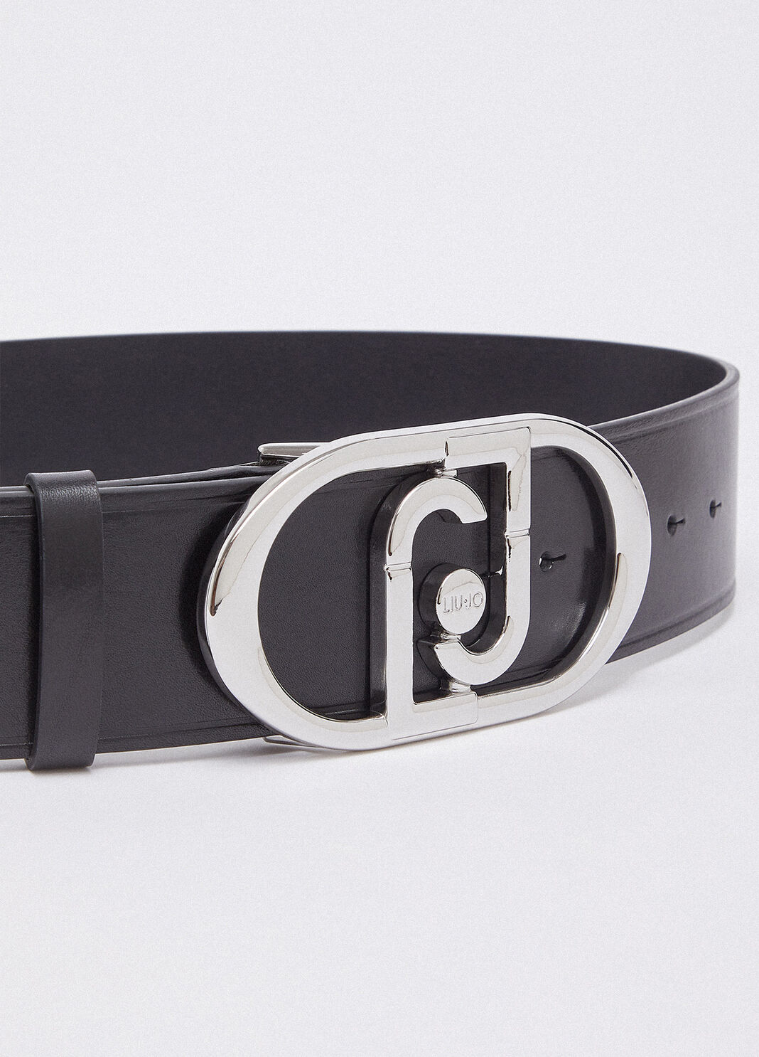 Leather bustier belt black/silver Liu Jo - large image number 4