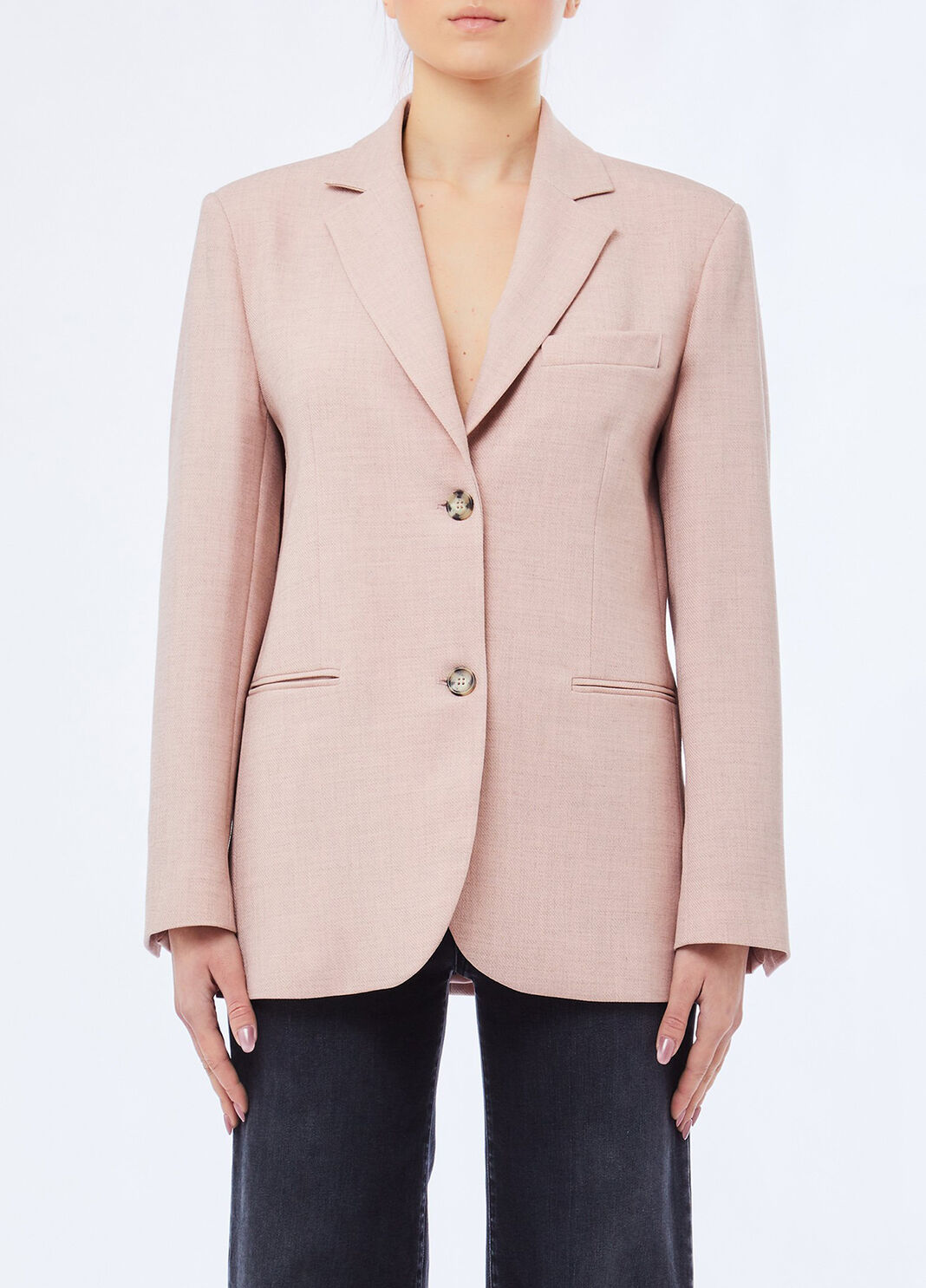 Blazer aus Melange-Gewebe Rosa Liu Jo - large image number 0