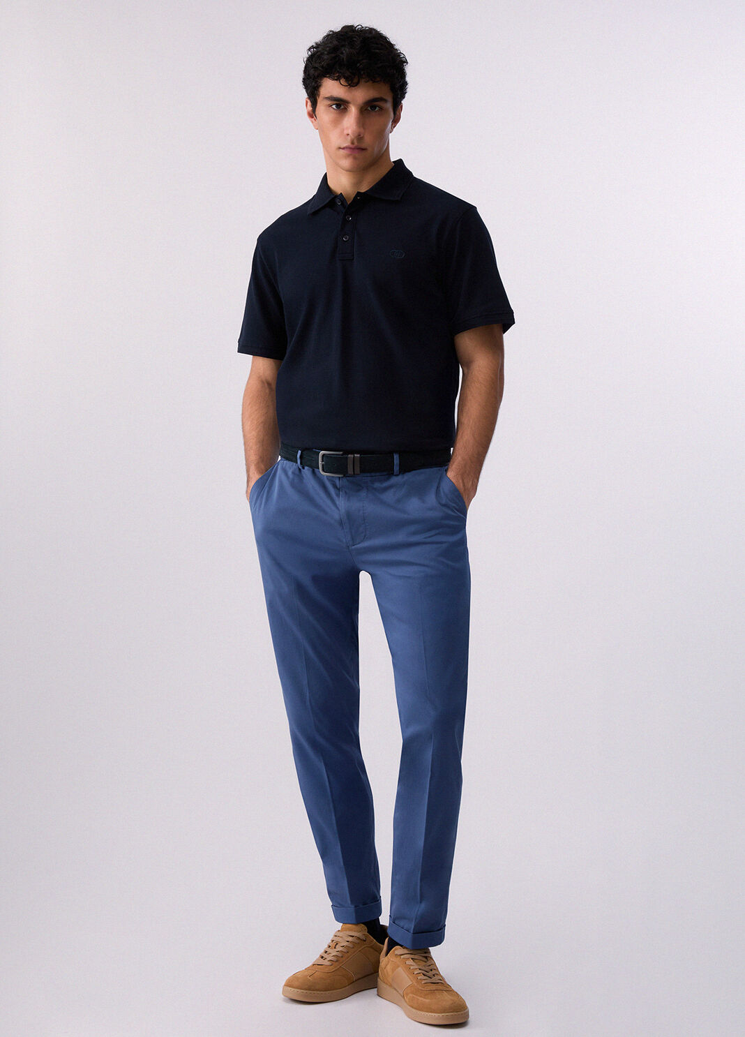 Chinohose in Slim-Fit Blau Liu Jo - large image number 5
