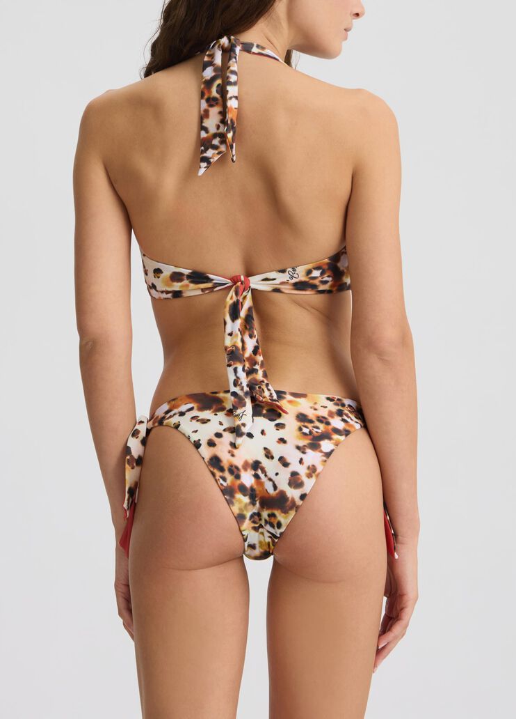 Animal print bikini bottom animal print Liu Jo - large image number 1 Animal print bikini bottom animal print Liu Jo - large image number 1