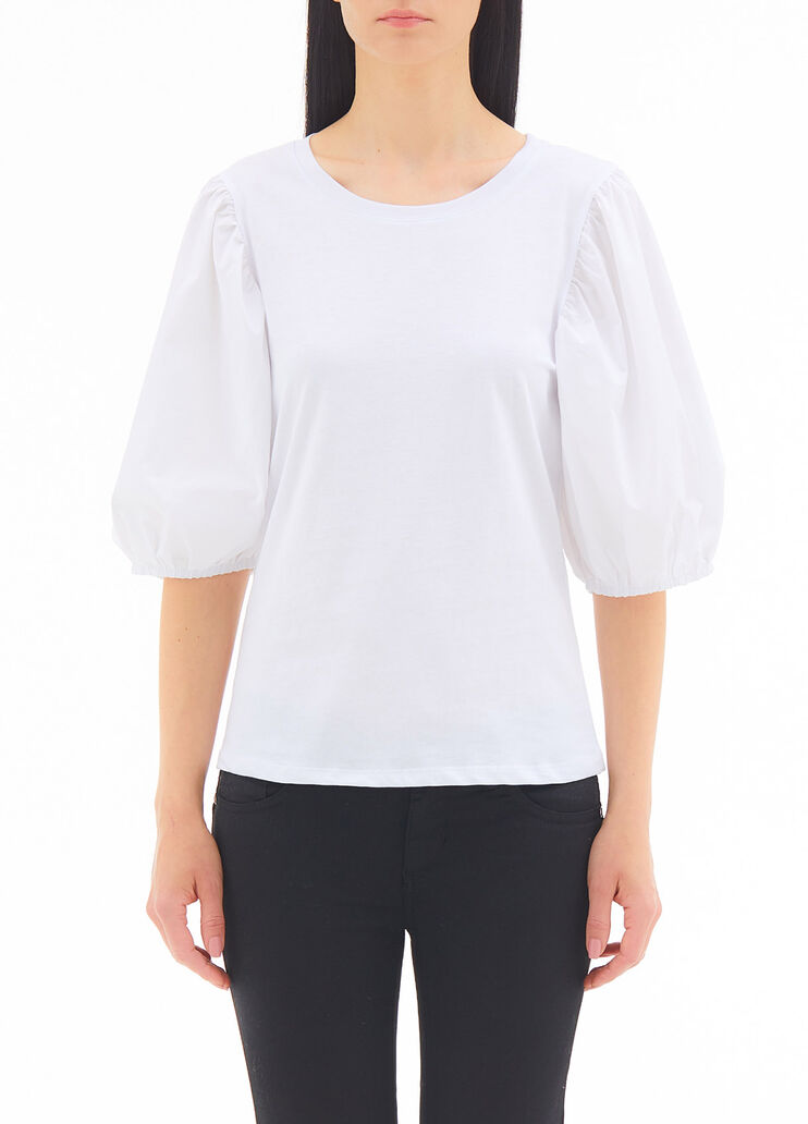 T-shirt with puff sleeves  Liu Jo - large image number 0