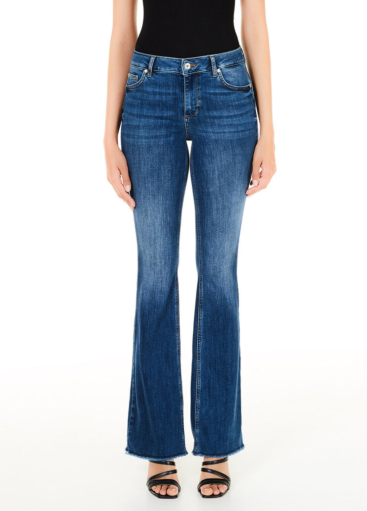 Bell-bottom jeans  Blue Denim Liu Jo - large image number 0