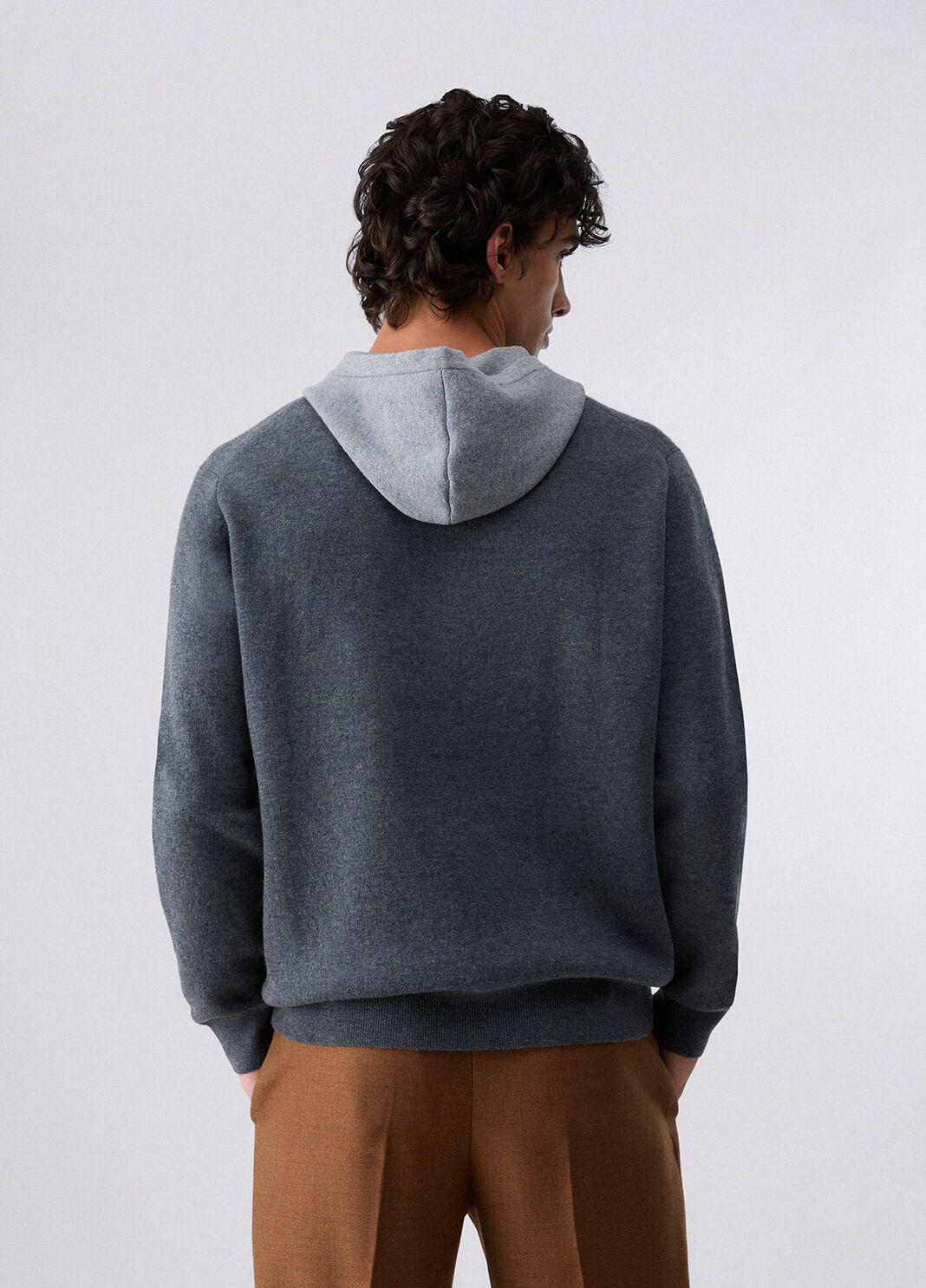 Knit with hood dark grey Liu Jo - large image number 1