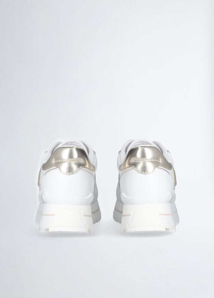 Leather platform sneakers white Liu Jo - large image number 6 Leather platform sneakers white Liu Jo - large image number 6