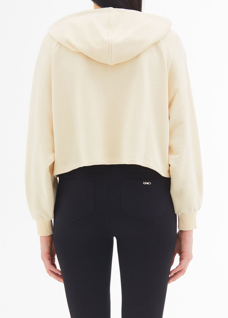 Толстовка с капюшоном светло-жёлтый Liu Jo - large image number 1