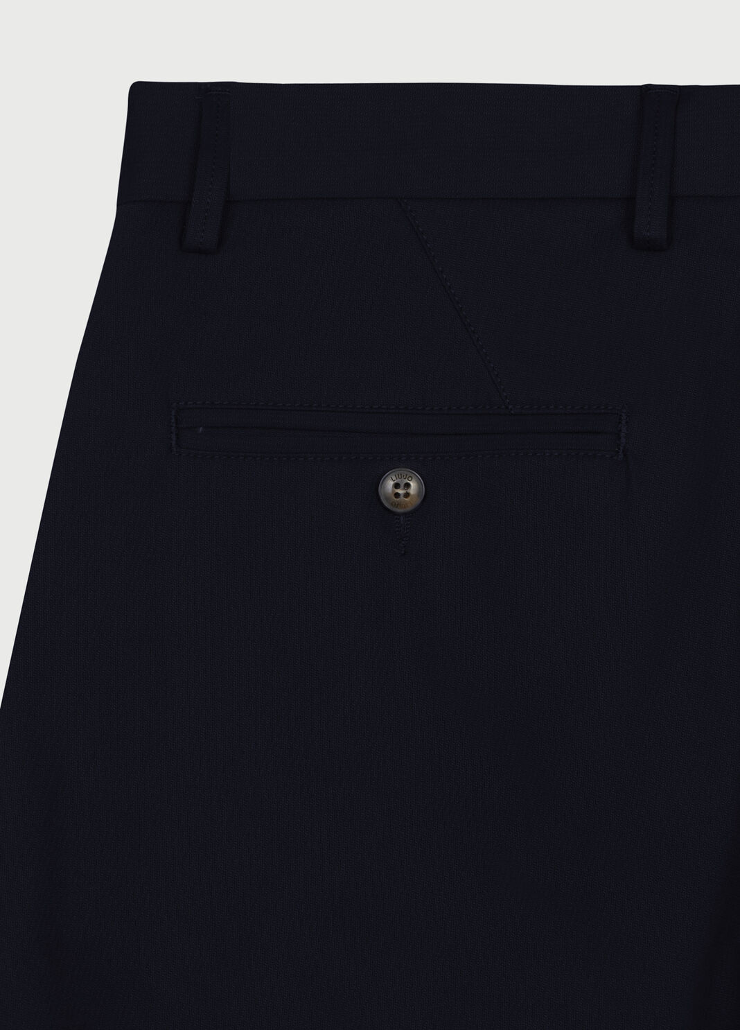 Ankle-length trousers Blu scuro Liu Jo - large image number 3