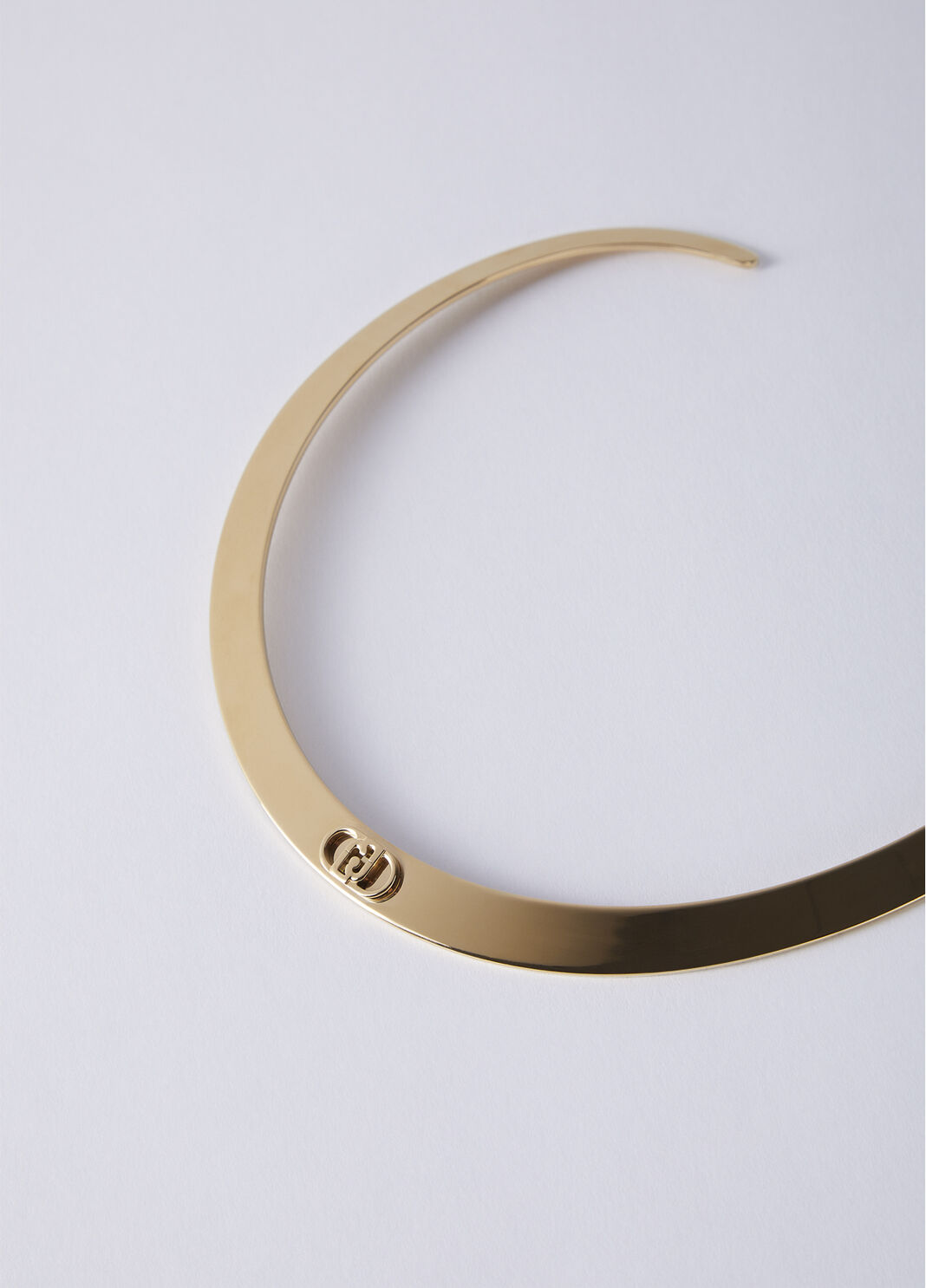 Rigid necklace with logo gold colour Liu Jo - large image number 2